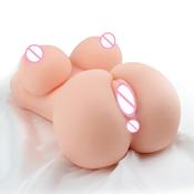 Half Body Big Breast Male Masturbation Pussy Vagina male sex toys Japanese Sex Doll for Men from automaticwoman